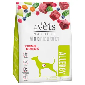 Comparer les prix de 1kg 4Vets Natural Allergy nourriture sèche pour chiens