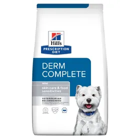 Comparer les prix de Lot de 2 paquets Hill's Prescription Diet pour chien - Derm Complete Mini (2 x 6 kg)