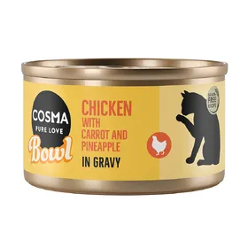 Comparer les prix de Lot Cosma Bowl 24 x 80 g - blanc de poulet