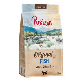 Meilleurs prix pour Purizon Sterilised Adult poisson - sans céréales pour chat - 2,5 kg