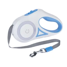 Comparer les prix de Laisse rétractable à lumière Dragonfly de 3 m TIAKI, pour chien de 15 kg max.