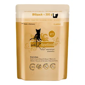 Comparer les prix de catz finefood 6 x 300 g - bœuf, veau