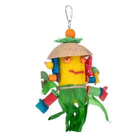 Comparer les prix de TIAKI jouet pour oiseaux Luffa mâle env. L 30 x l 16 x H 10 cm