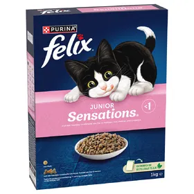 Comparer les prix de Felix Junior Sensations pour chaton - lot % : 4 x 1 kg