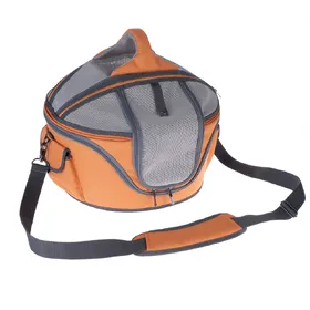 Meilleurs prix pour Sac de transport rigide Sandy pour chien et chat - orange, L 46 x l 44 x H 35 cm