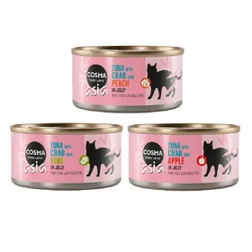 Meilleurs prix pour Cosma Asia Fruit en gelée 6 x 170 g pour chat – lot mixte 2