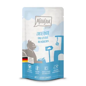 Comparer les prix de MjAMjAM 12 x 125 g pour chat - canard, volaille