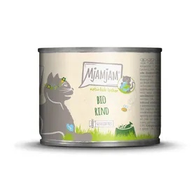Meilleurs prix pour 6x 200 g MP MjAMjAM Natürlich Lecker BIO bœuf nourriture humide pour chat
