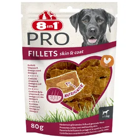Meilleurs prix pour Fillets Pro Skin & Coat taille S 8in1 pour chien - Friandises pour chien
