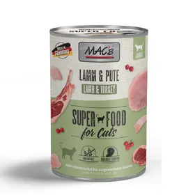 Comparer les prix de MAC's 6 x 400 g pour chat - agneau, dinde