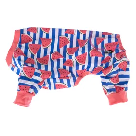Meilleurs prix pour TIAKI Pet & Parent pyjama en look de partenaire, melon t-shirt de chien Gr. M env. 30cm longueur du dos