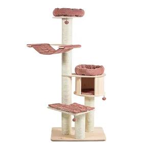 Comparer les prix de Arbre à chat Natural Paradise Magnolia XL Plus - édition limitée : vieux rose