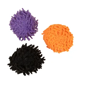 Comparer les prix de TIAKI Set de boules Pompom Halloween avec herbe à chat 3 pièces