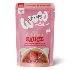 Comparer les prix de WOW Cat Adult Bœuf en sauce