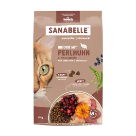 Meilleurs prix pour 8 kg Indoor pintade Sanabelle croquettes pour chat
