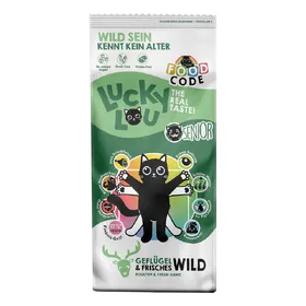 Meilleurs prix pour 3kg Lucky Lou Senior volaille & gibier croquettes pour chat