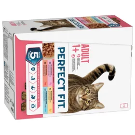 Comparer les prix de 48 x 85 g  Perfect Fit lot mixte - nourriture humide pour chat