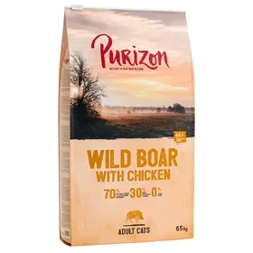 Meilleurs prix pour Purizon Adult sans céréales sanglier, poulet - Croquettes pour chat