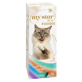 Meilleurs prix pour My Star is a Foodie (4 variétés) - Pâtée pour chat