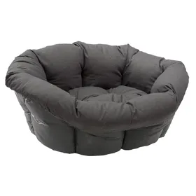 Meilleurs prix pour Housse Sofà anthracite pour corbeille Ferplast Siesta Deluxe - taille 10 : L 96 x l 71 x H 32 cm