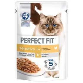 Meilleurs prix pour PERFECT FIT Sensitive 1+ poulet, - Sachet pour chat