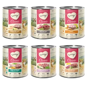 Comparer les prix de Feringa Classic Meat Menu lot mixte - Pâtée pour chat