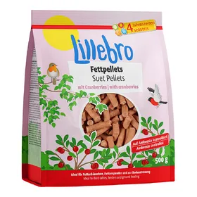 Meilleurs prix pour Lillebro Pellets de suif aux canneberges pour oiseaux - 500 g