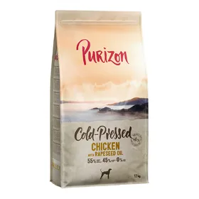 Meilleurs prix pour Purizon Coldpressed poulet, huile de colza pour chien - 12 kg