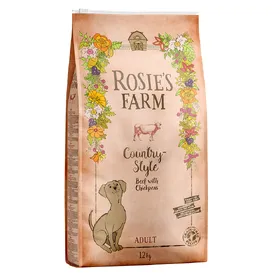 Comparer les prix de Bœuf, patates douces, pois chiches Rosie's Farm - Croquettes pour chien