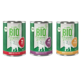 Meilleurs prix pour Zooplus Bio lot mixte (3 variétés) - Pâtée pour chien