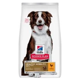 Comparer les prix de Adult 1+ Healthy Mobility Medium poulet Hill's Science Plan - Croquettes pour chien