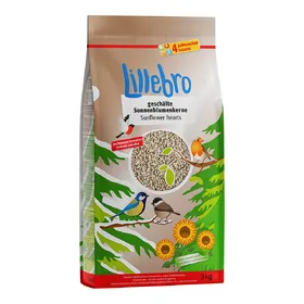 Comparer les prix de Lillebro Graines de tournesol décortiquées pour oiseaux - 3 kg