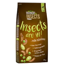 Comparer les prix de Greenwoods Insects pommes de terre, petits pois et fèves pour chien 2 x 12 kg