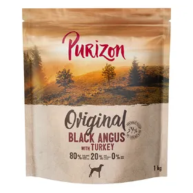 Meilleurs prix pour Purizon Adult Black Angus, dinde sans céréales - Croquettes pour chien