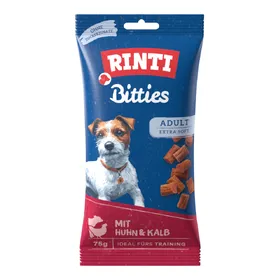 Meilleurs prix pour RINTI Bitties Adult, poulet, veau - Friandises pour chien