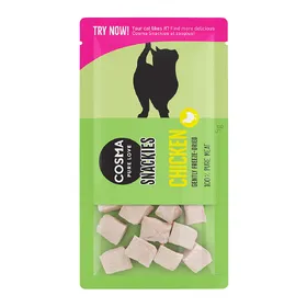 Comparer les prix de Cosma Snackies Friandises lyophilisées, poulet - Friandises pour chat