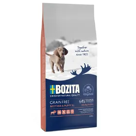 Comparer les prix de Lot Bozita pour chien - Grain Free Mother & Puppy XL élan (2 x 12 kg)