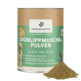 Comparer les prix de PAWS & PATCH poudre de moules aux orles verts Aliment simple pour chien