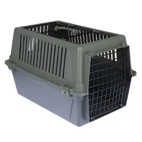 Comparer les prix de Cage de transport TIAKI Verde pour chat - L 40 x l 60 x H 38 cm