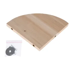 Comparer les prix de Plateforme d’angle en bois TIAKI pour petits animaux 17,5 x 17,5 x 1,2 cm