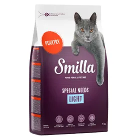 Comparer les prix de Smilla Light pour chat - 1 kg