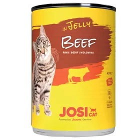 Comparer les prix de Paquet économique JosiCat en gelée 24 x 400 g - Bœuf