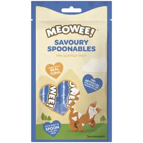 Comparer les prix de Meowee ! Spoonables Savoury 112 g pour chat - thon