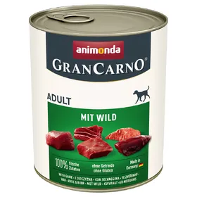 Meilleurs prix pour animonda GranCarno Original Adult 6 x 800 g - gibier