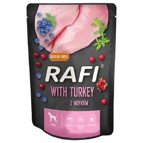 Comparer les prix de Emballage bénéfique Rafi Dog, Turquie, nourriture humide pour chiens