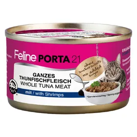 Meilleurs prix pour Feline Porta 21 6 x 90 g - thon, crevettes