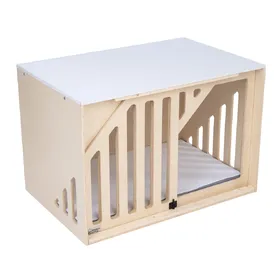 Comparer les prix de Cage d’intérieur pour chien Uppsala de Modern Living, 90,6 x 60 x 61,2 cm, pour chien