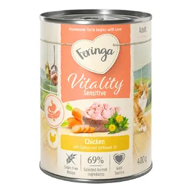 Comparer les prix de Lot Feringa Vitality Sensitive pour chat - 12 x 400 g