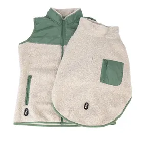 Comparer les prix de Vestes assorties Pet & Parent en sherpa de TIAKI, veste : taille XS/S + manteau pour chien : longueur du dos 50 cm