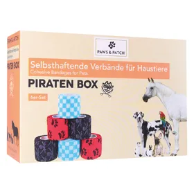 Comparer les prix de 6 x boîte de pansements autocollants Pirate PAWS & PATCH, pour chien